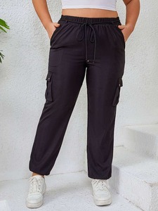 Pantalon de survêtement à cordon de serrage réglable pour homme, mode hivernale à prix compétitif avec style frontal plat - Product Image 5