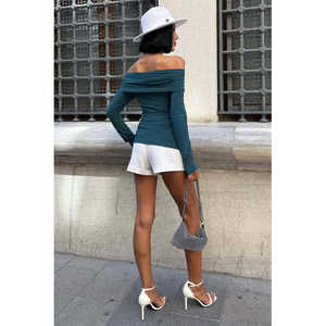 Madonna Yaka Sandy Bluz 3482 Tissu tricoté Vêtements confortables et élégants - Product Image 6