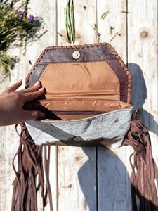 Genuine Leather Bohemian <b>Crossbody</b> <b>Hobo</b> <b>Bag</b> Ladies Vintage Winter Summer Western Cowgirl Fashion Lightweight Single Embroidery - Product Image 4