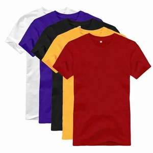 T-shirts d'été décontractés pour hommes, coupe ample, personnalisés, OEM, vente en gros, coton, jersey, courte longueur, tissu tricoté - Product Image 1
