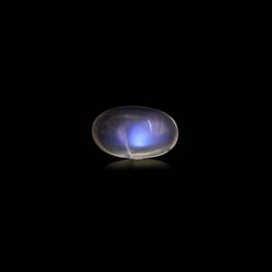 Piedra de Luna Azul en Forma de Corazón de 4.95 Quilates, Gema Mineral Natural Pulida y con Tratamientos Aplicados - Product Image 1