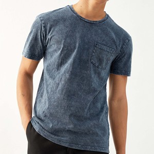 เสื้อยืดสีดำสำหรับผู้ชายเสื้อยืดฟอก250GSM โอเวอร์ไซส์สำหรับฤดูหนาว - Product Image 5