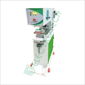Factory Direct Sale Pneumatic Pad Printing Machine Ceramic Plates Coffee Cups Single Color Bearing Component Bottom Logo Print