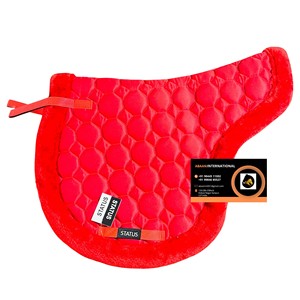 Almohadilla de montura acolchada de piel para saltos y uso general, forma de resistencia, acolchado suave, impermeable, transpirable, con correa de sujeción para larga distancia - Product Image 4