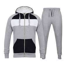 ชุดวอร์มมีซิปแขนยาวสำหรับผู้ชายชุดวอร์มพิมพ์ลายโลโก้ผ้าฝ้ายออกแบบได้ตามต้องการ - Product Image 3