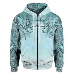 Sudadera con Capucha de Algodón y Forro Polar Personalizable de Alta Calidad, con Logotipo Personalizado, Transpirable, para Invierno - Product Image 1