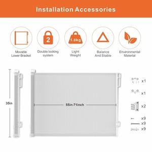 Puerta Retráctil Ajustable de Fibra Prodigy SG018A, Puerta Moderna y Segura para Perros/Mascotas, Eficiente, Negra, Sin Perforaciones, para Gatos Pequeños - Product Image 3