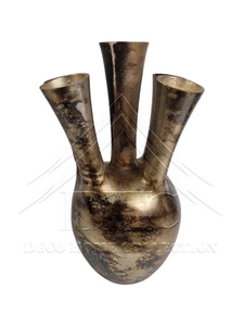 Florero de piso de aluminio de metal americano en plata pulida para piso, bodas, decoración del hogar y Adorno de sala de estar - Product Image 6