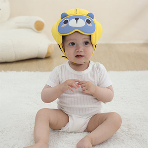<span class=keywords><strong>Casque</strong></span> de protection en forme d'ours Mambobaby pour bébé, chapeau mignon pour la marche des bébés, vente en gros - Product Image 5