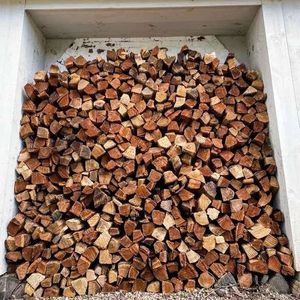Alta calidad, 25cm, troncos de madera dura, leña, haya, 2m3, cajas, troncos de leña de roble, 33cm, secado al horno, origen estadounidense, estufas para barbacoa, chimenea - Product Image 4