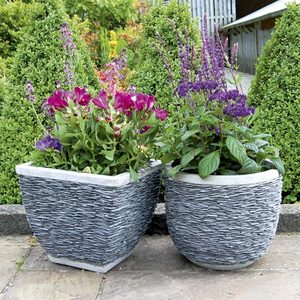 Home & Garden Decoration Pebble <b>Stone</b> Pots Elegant Garden <b>Ornaments</b> - Product Image 3