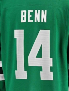 Camisetas de hockey sobre hielo sublimación personalizada con bordado 3D transpirable y antibacteriano 100% tela de poliéster - Product Image 5