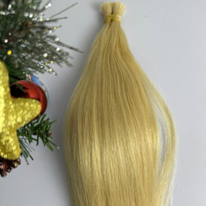 ลดราคา 30%! ผมเวียดนามแท้ AZURA HAIR แบบตรงธรรมชาติ คุณภาพสูง ผมเวอร์จินแท้ 100% เรมี่แฮร์ น้ำหนัก 100 กรัม พร้อมสี # 613/60 - Product Image 1