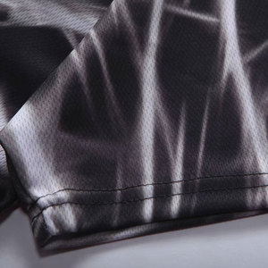 T-shirt de sport style hip-hop pour hommes et femmes décontracté 100% polyester avant impression logo pleine sublimation pas cher - Product Image 3