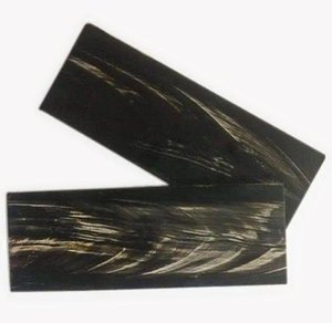 Blocs d'échelle rectangulaires en corne de buffle naturelle fabriqués à l'état brut pour la décoration de la maison thème animal fait à la main - Product Image 5