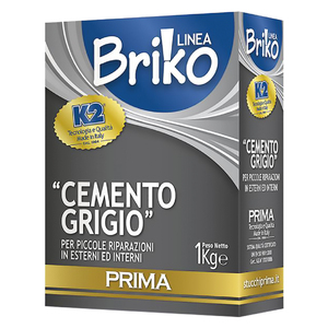 Cemento in Polvere Grigio 'briko K2' Kg. 1 - Scatola - Product Image 1