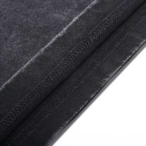 เสื้อยืดผู้ชายผ้าฝ้ายโอเวอร์ไซส์สไตล์วินเทจโอเวอร์ไซส์100% 2025ซักด้วยกรดออกแบบได้ตามต้องการ - Product Image 3