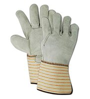 Guantes de soldadura Tig de alta calidad, guantes de soldadura de cuero de cabra