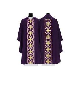 Vêtements fabriqués en usine Robes prêtre église catholique vêtements d'église de conception brodée à vendre - Product Image 5