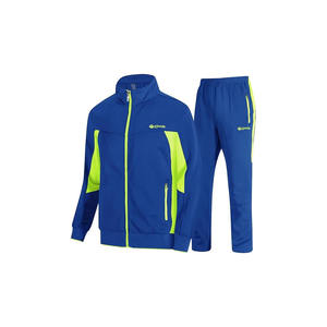 Survêtements pour hommes Survêtements pour hommes Survêtements pour hommes 2 pièces Décontracté Athlétique Jogging Warm Up Full Zip Sets - Product Image 4