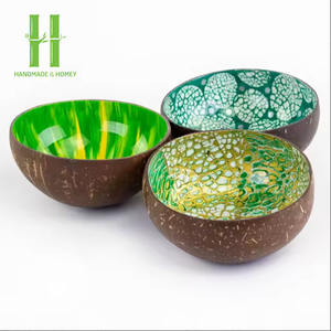 Bandeja de Joyería Hecha a Mano con Cáscara de Coco de Alta Calidad para Decoración de Mesa, Hecha en Vietnam - Product Image 4