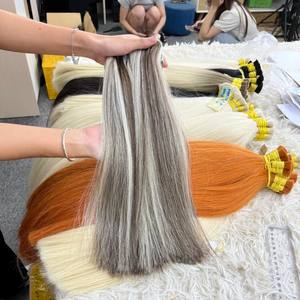 Venta de SDD Natural Straight Raw Hair Piano Color Cabello humano para mujeres de extensiones de cabello vietnamita - Product Image 5
