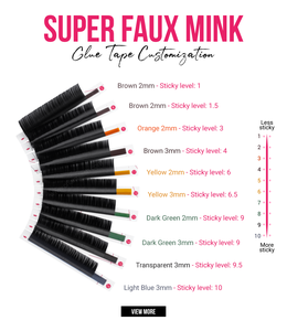 CharmLash Lash Suministros de pestañas Pestañas de visón Volumen Pestañas Individual Mezcla sin costuras Glamorosa No azulado No verdoso Libre de crueldad - Product Image 5