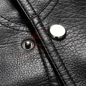 Gilet en cuir ajusté pour homme, respirant, confortable, professionnel, fabriqué au Pakistan, gilet 5 dimensions, best-seller - Product Image 5