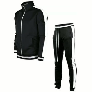 2025 LOGO personalizado invierno hombres Joggers conjuntos chándal ropa deportiva transpirable polar 100% poliéster entrenamiento gimnasio cómodo Unisex - Product Image 1
