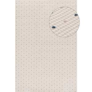 Alfombra The Rugs Carmel Crema con Puntos Azules, 80x150cm - Product Image 6