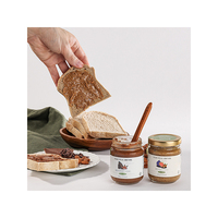 KOTRA (dailymeal) -pâte à tartiner aux amandes zéro sucre 2 saveurs figue amande chocolat amande collation saine pour toute la famille