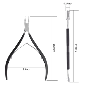 Cortaúñas profesional de acero inoxidable de alta calidad para manicura y pedicura, herramienta para quitar cutículas de salón de Spa para uso en belleza - Product Image 1