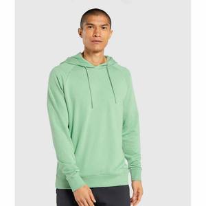 เสื้อฮู้ดผู้ชายแนวสตรีทผ้าฟลีซผ้าฝ้าย100% ระบายอากาศได้ดีปรับแต่งได้แนวสตรีทแต่งสีพื้นสำหรับฤดูใบไม้ร่วง - Product Image 1