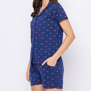 Vêtements décontractés avec logo personnalisé Fabricant de vêtements Ensemble de shorts d'été pour femmes Nouveau design Ensemble de shorts pour femmes personnalisé - Product Image 3