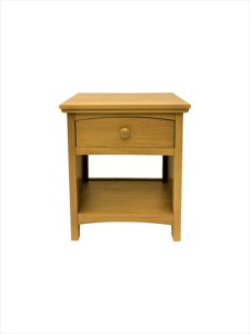 Mesita de noche de diseño moderno Valencia personalizada, muebles de color natural de alta calidad para dormitorio o sala de estar para uso en apartamentos - Product Image 4