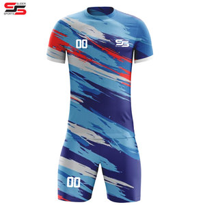 Wholesale Low MOQ Custom Made Lightweight Summer Football/Soccer Uniform for Adults High Quality Team Set in Sialkot Pakistan - Product Image 5