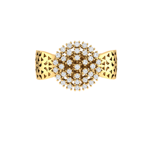 Anillo de Plata de Ley 925 con Circonita Cúbica, Chapado en Oro, Opciones de Rodio y Oro Rosa, Engaste con Incrustaciones, 3.5 g - Product Image 1