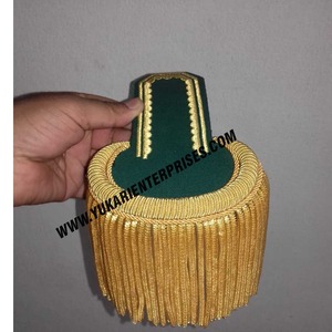 Epaulettes de Algodón/Lana con Flecos, Cómodos, para Uniformes Ceremoniales (Color Personalizado, Logotipo Personalizado, Personalizados) - Product Image 3