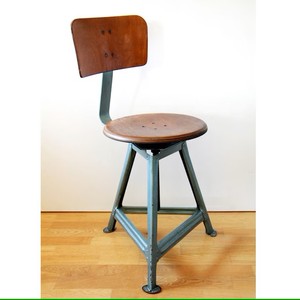 เก้าอี้ไม้โลหะรูปทรงที่เป็นเอกลักษณ์การออกแบบพับได้ตกแต่งบ้านที่น่าสนใจสำหรับห้องนั่งเล่นห้องนอนสำหรับใช้ในโรงยิม - Product Image 1