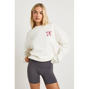 Sudaderas con Capucha y Cuello Redondo de Felpa, Mezcla de Algodón de 400 Gsm, Personalizadas al por Mayor para Mujer, Transpirables, con Logotipo Frontal - Product Image 1