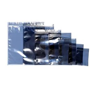 Sac de rangement en plastique ESD antistatique personnalisé de haute qualité Gravure imprimée Consommateurs électriques Blindage Emballage Sérigraphie - Product Image 3