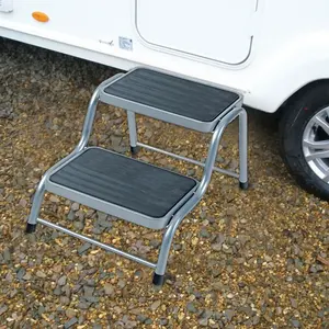 Ev kullanımı için 2 adım çelik katlanır merdiven araba yıkama tezgah güvenli - Product Image 5