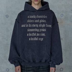 Sweat-shirt à fermeture éclair personnalisé avec strass et cristaux, sweat-shirt à capuche graphique style hip-hop, streetwear pour hommes et femmes - Product Image 5