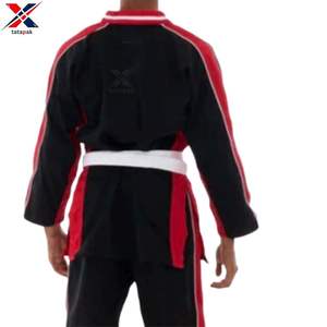 ชุดยูนิเซ็กซ์ บราซิลเลียนยิวยิตสู (BJJ) ผ้าโพลีเอสเตอร์ผสมคอตตอน สำหรับผู้ใหญ่ ยืดหยุ่น น้ำหนัก 380 กรัม ไม่หด ลายพิมพ์ดิจิทัล โลโก้ด้านหน้า ขายส่ง - Product Image 3