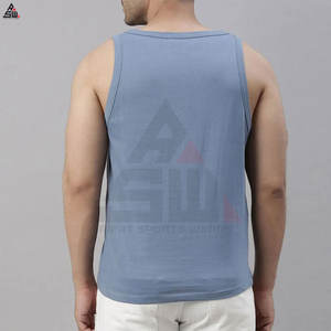 Débardeur Homme Casual de Qualité Supérieure Respirant en Tissu Coton Couleur et Taille Personnalisables pour la Musculation Gym Vente en Gros - Product Image 5