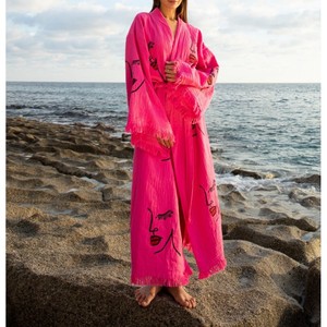 Kimono Largo para Mujer, Capa Exterior Versátil que Ofrece un Flujo Suave y un Atractivo Atemporal para la Moda Diaria Moderna - Product Image 3