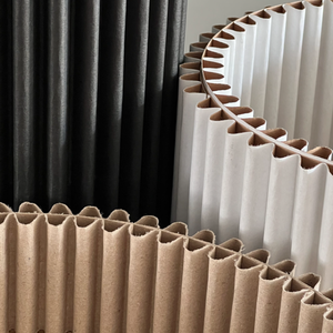 Boccole di cartone riciclate bianche di vendita calde all'ingrosso per la decorazione moderna di stoccaggio dell'ufficio domestico - Product Image 2