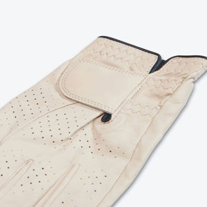 Gant de golf en cuir véritable Cabretta de haute qualité en gros d'Indonésie poignée de sport respirante brodée - Product Image 3