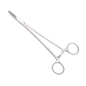 Portaagujas de madera Crile desechable, de 15cm fórceps, aguja Mayo Hegar de alta calidad, soporte de aguja de acero inoxidable de un solo uso - Product Image 5