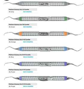 Hu-Friedy Best Seller Sondas Gracey y curetas dentales manuales Artículos calientes en odontología Instrumentos quirúrgicos dentales - Product Image 6